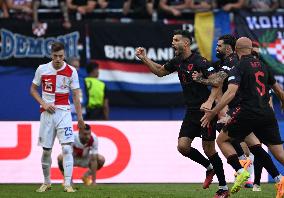 (SP)GERMANY-HAMBURG-FOOTBALL-EURO 2024-CROATIA VS ALBANIA