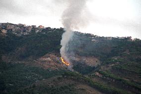 Israeli Airstrike On Lebanon Border