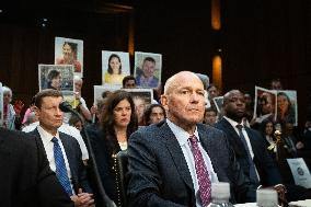 Boeing CEO Dave Calhoun Testifies At Senate Hearing - DC