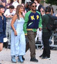 Celebs at Kenzo Men's Fashion Show - Paris