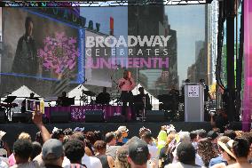 U.S.-NEW YORK-JUNETEENTH-CELEBRATION