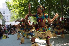 U.S.-NEW YORK-JUNETEENTH-CELEBRATION