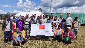 PAPUA NEW GUINEA-ENGA-LANDSLIDE-CHINA-FREE MEDICAL SERVICE