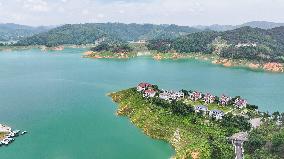 Wanfeng Lake Scenery in Xingyi