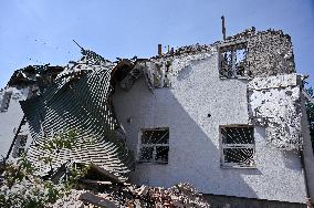Lviv research institute damaged by Russian drone attack
