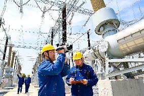 A 500 kV Substation in Inner Mongolia