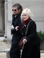 Funeral Of Iconic French Singer Francoise Hardy - Paris