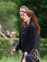 Funeral Of Iconic French Singer Francoise Hardy - Paris