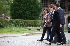 Funeral Of Iconic French Singer Francoise Hardy - Paris