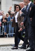 Funeral Of Iconic French Singer Francoise Hardy - Paris