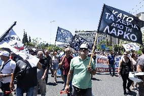 LARCO Workers Protest In Athens