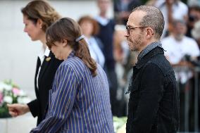 Funeral Of Iconic French Singer Francoise Hardy - Paris