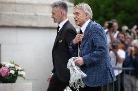 Funeral Of Iconic French Singer Francoise Hardy - Paris