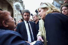 Gabriel Attal Visits Alencon - France