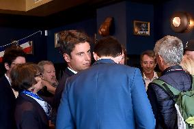 Gabriel Attal Visits Alencon - France