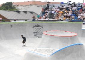 (SP)HUNGARY-BUDAPEST-OLYMPIC QUALIFIER SERIES BUDAPEST-SKATEBOARDING-WOMEN'S PARK-PRELIMS