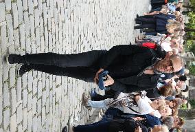 Funeral Of Iconic French Singer Francoise Hardy - Paris