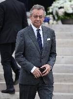 Funeral Of Iconic French Singer Francoise Hardy - Paris