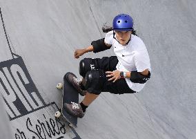 Skateboarding: Qualifying meet for Paris Olympics