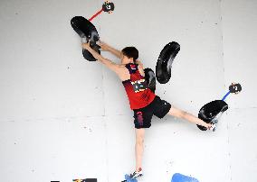 (SP)HUNGARY-BUDAPEST-OLYMPIC QUALIFIER SERIES BUDAPEST-SPORT CLIMBING-WOMEN'S BOULDER & LEAD-BOULDER QUALIFICATION