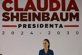 Claudia Sheinbaum, Mexico's Virtual President-elect, Presents Part Of Her Official Cabinet