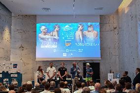 Swimming race - Press conference for the presentation of the Settecolli International Swimming