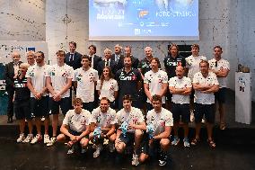 Swimming race - Press conference for the presentation of the Settecolli International Swimming