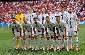 (SP)GERMANY-MUNICH-FOOTBALL-EURO 2024-SLOVENIA VS SERBIA