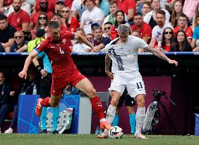 (SP)GERMANY-MUNICH-FOOTBALL-EURO 2024-SLOVENIA VS SERBIA