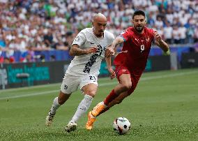 (SP)GERMANY-MUNICH-FOOTBALL-EURO 2024-SLOVENIA VS SERBIA