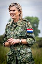 Queen Maxima Visits The Engineer Regiment - Den Bosch