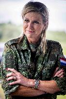 Queen Maxima Visits The Engineer Regiment - Den Bosch