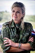 Queen Maxima Visits The Engineer Regiment - Den Bosch