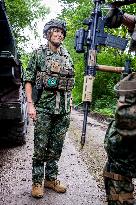 Queen Maxima Visits The Engineer Regiment - Den Bosch