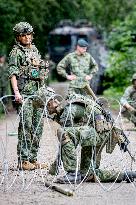 Queen Maxima Visits The Engineer Regiment - Den Bosch