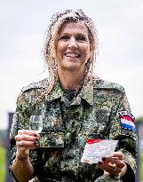 Queen Maxima Visits The Engineer Regiment - Den Bosch