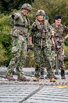 Queen Maxima Visits The Engineer Regiment - Den Bosch