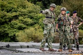 Queen Maxima Visits The Engineer Regiment - Den Bosch