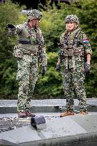 Queen Maxima Visits The Engineer Regiment - Den Bosch