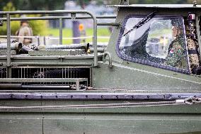 Queen Maxima Visits The Engineer Regiment - Den Bosch