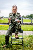 Queen Maxima Visits The Engineer Regiment - Den Bosch