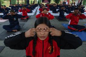 International Day Of Yoga Observed In Kashmir