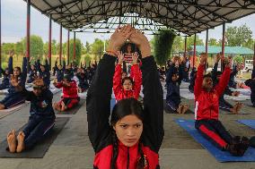 International Day Of Yoga Observed In Kashmir