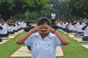 10th Yoga Day Celebration In India.