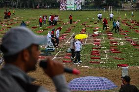 Rain Delayed Yoga Day Observation In Srinagar