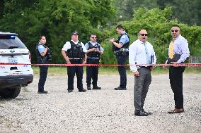 Unidentified Male Victim Shot And Killed In Chicago Illinois