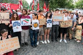 Anti-fascist Demonstration In Rome.
