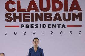 Claudia Sheinbaum  Announces Her Government Cabinet