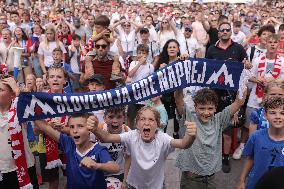 (SP)SLOVENIA-LJUBLJANA-FOOTBALL-EURO 2024-FANS