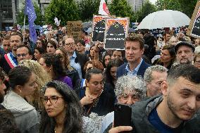 Rally Against Anti-Semitism And Racism - Paris